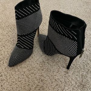 Express Embellished Studded Bootie